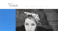 Desktop Screenshot of katesaker.com